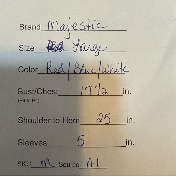 Majestic Texas Rangers Red V-Neck Tee L Fan Fashion MLB Baseball - Picture 7 of 7